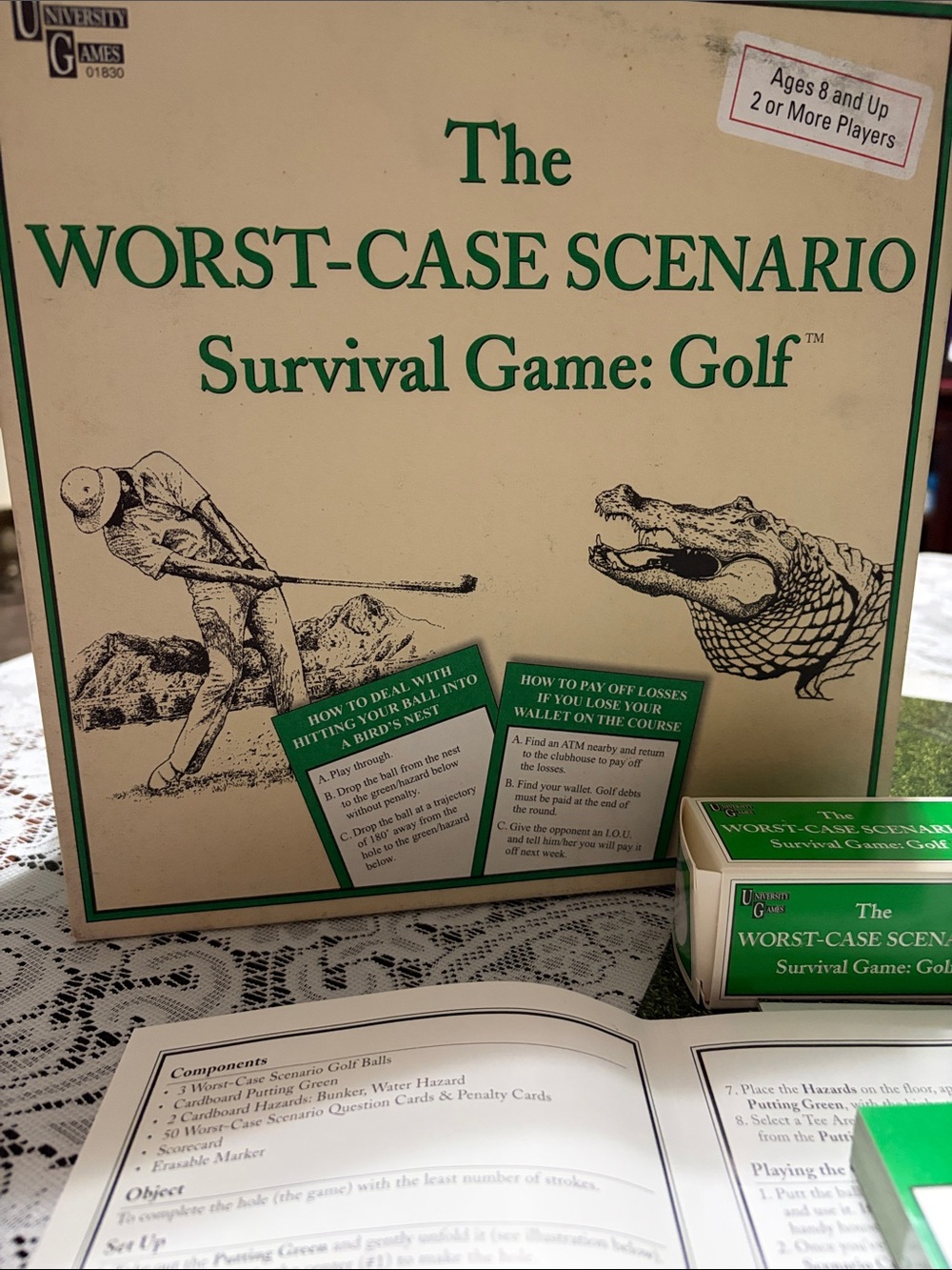 New! The Worst-Case Scenario Survival Game: Golf -